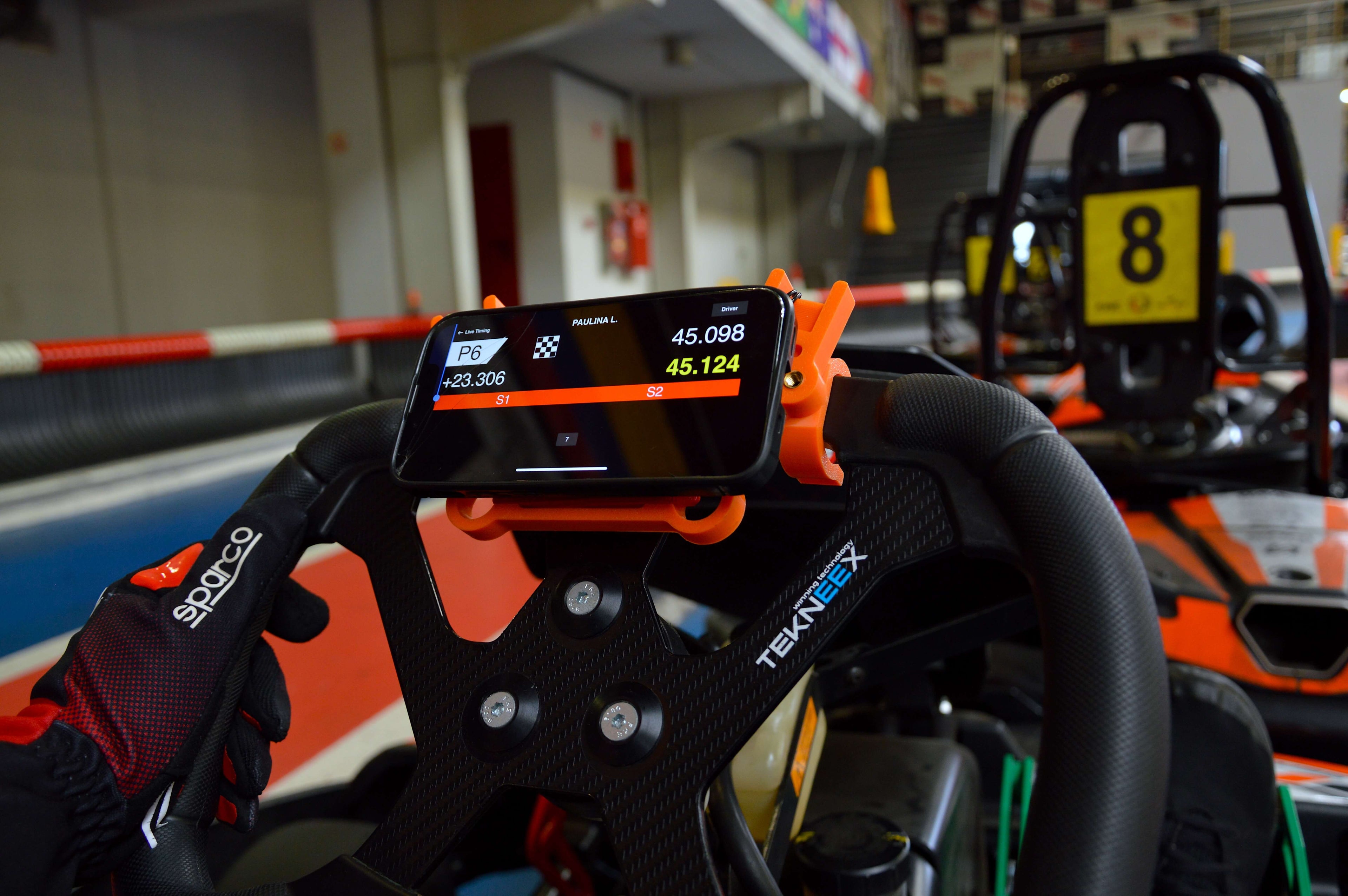 Karting Phone Mount - kart phone holder