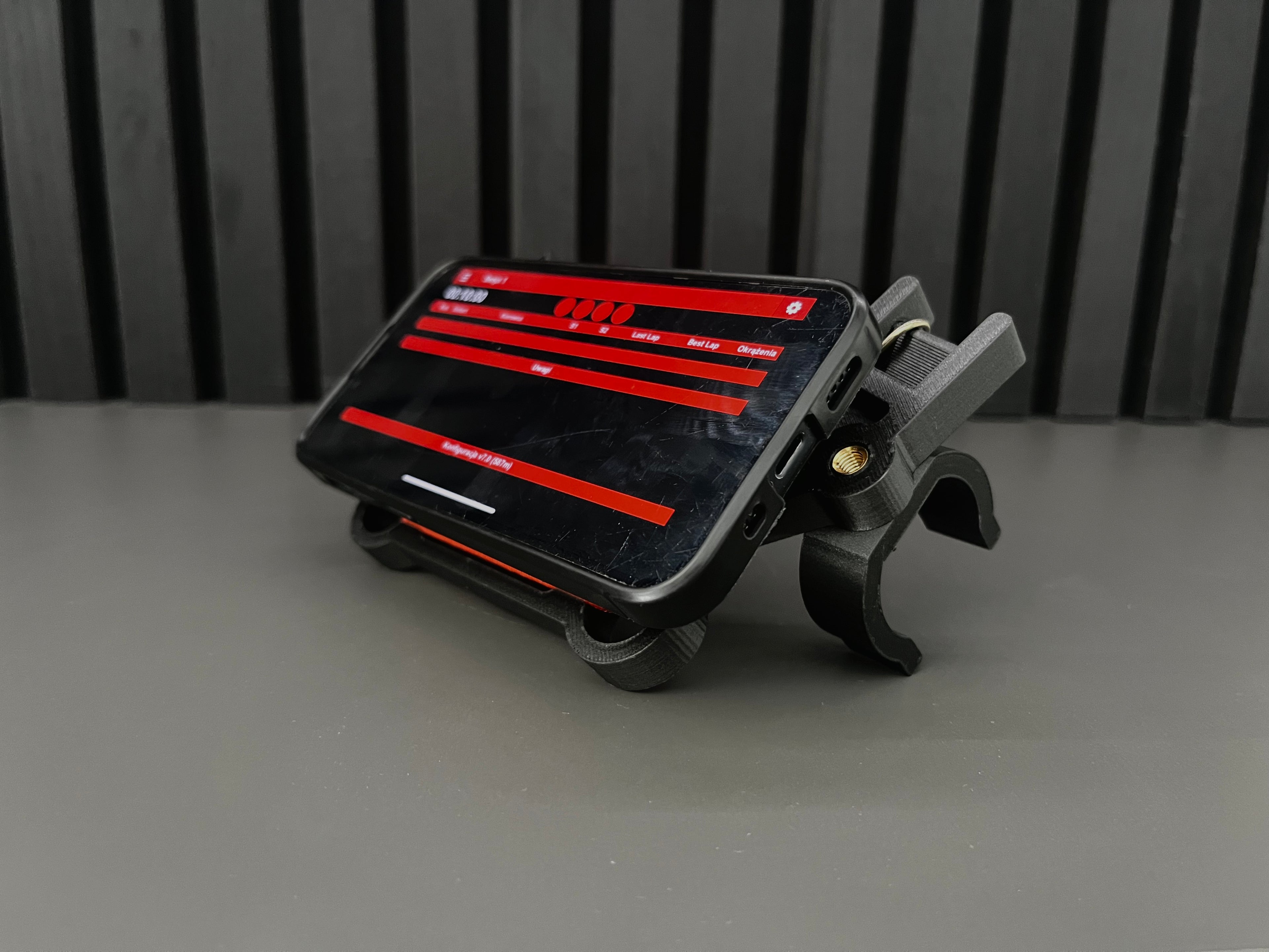 Karting Phone Mount - kart phone holder (blue)